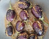 A picture of step 6 of Stuffed eggplant.