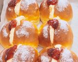 Foto langkah ke 8 dari resep Cream Buns Lembut.