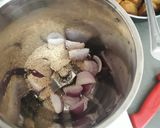 A picture of step 4 of Raw banana kofta curry.