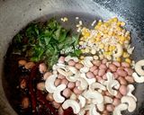 A picture of step 2 of Coconut Rice.