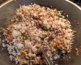 Foto langkah ke 3 dari resep Nasi Goreng Teri Pete Bunga Kecombrang.