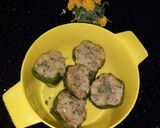 भरवां शिमला मिर्च (Bharva shimla mirch recipe in Hindi) रेसिपी चरण 2 फोटो