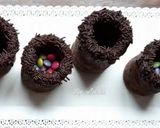 Une image de l'étape 10 de ☆Brownie Shot Chocolat Intense, Smarties et Ganache Montée Nutella©☆.