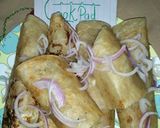 A picture of step 20 of Dynamite Chicken roll.