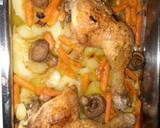 Foto del paso 4 de la receta: Trasero de pollo con patata panadera