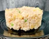 Foto del paso 8 de la receta: Ensaladilla de merluza, calamar y gambón