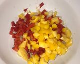 A picture of step 3 of Mexican chicken & rice.