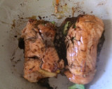 Foto del paso 5 de la receta: Salmón relleno de vegetales a la naranja