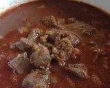 Vörösboros szarvascomb pörkölt recept fázis 7 fotója