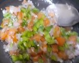 A picture of step 2 of Lokmanya South Indian Cafe's Fusion Medu Vada.