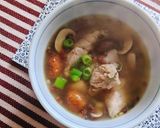 A picture of step 5 of Ginger chicken soup 🐣.