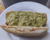 Foto del paso 11 de la receta: Perrito caliente🌭con aguacate🥑🧀y salsa tártara🥯