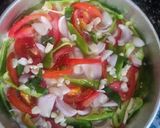A picture of step 3 of Veggie Focaccia Bread.