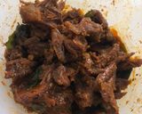 Gambar langkah 1 resipi Nasi Goreng Kambing (Leftover recipe).
