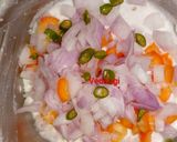 A picture of step 4 of Poha Uttapam.