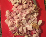 Foto del paso 2 de la receta: Ñoquis de calabaza con salsa de crema, verdeo y panceta