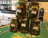 Une image de l'étape 12 de Conserves de piments verts aux tomates, ail et herbes aromatiques.