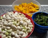 Foto del paso 1 de la receta: Porotos con mazamorra