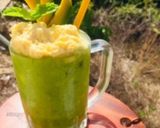 Hình bước làm 2 của món Bơ dầm sầu riêng