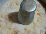 Budín de pera, naranja y limón