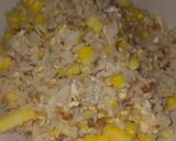 รูปขั้นตอนการทำที่ 4 ของ ข้าวผัดข้าวโพดหวาน