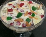 फ्रूट क्रीम (fruit cream recipe in Hindi) रेसिपी चरण 5 फोटो
