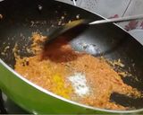 A picture of step 10 of Bharva Tamatar.