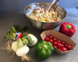Foto del paso 4 de la receta: Ensalada de patata con albahaca de verano