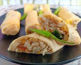 Foto langkah ke 1 dari resep [menu diet] Lumpia Rebung Kukus.