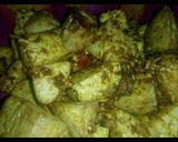 A picture of step 5 of Tofu Kebab.