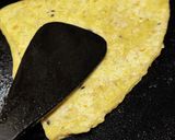 A picture of step 4 of Dal- oats paratha.