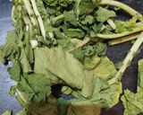 मूली के पत्ते की सब्जी(mooli ke patte ki sabzi recipe in hindi) रेसिपी चरण 1 फोटो