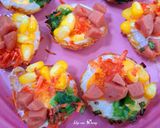 Hình bước làm 3 của món Bánh trứng cút nướng