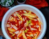 Foto langkah ke 6 dari resep Asinan Buah (Mangga Bangkuang).