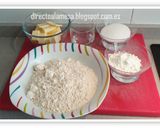 Foto del paso 1 de la receta: Galletas de mantequilla rellenas (sin huevo)
