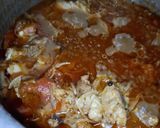 A picture of step 8 of Aloo Gosht.
