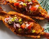Foto langkah ke 7 dari resep Udang Bakar Jimbaran Rasa Otentik.