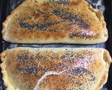 Foto del paso 6 de la receta: CALZONE CAPRESE sin levadura 🍅🧀🌿