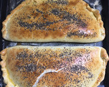 Foto del paso 6 de la receta: CALZONE CAPRESE sin levadura 🍅🧀🌿