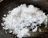 A picture of step 1 of Chotu nariyal ladoos (mini coconut Ladoo).