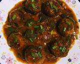 A picture of step 13 of Vegetable Manchurian.