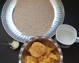 A picture of step 1 of Til Chikki.