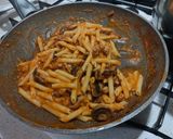 A picture of step 6 of Autumn Penne.