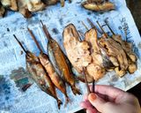 Foto langkah ke 1 dari resep Lumpia Ikan Asap Suwir.