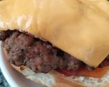 Hình bước làm 5 của món Hamburger bò trứng