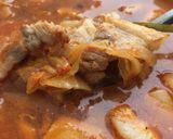 Hình bước làm 5 của món Canh kim chi thịt lợn