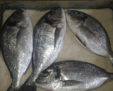Foto del paso 1 de la receta: Dorada a la sal con guarnición y bella verde