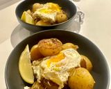 A picture of step 4 of Huevos Rotos (Broken Eggs).
