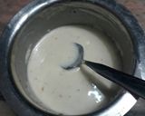 A picture of step 4 of Paneer papad delite.