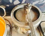 A picture of step 5 of MORINGA Masoor Dal / Drumstick leaves Dal.